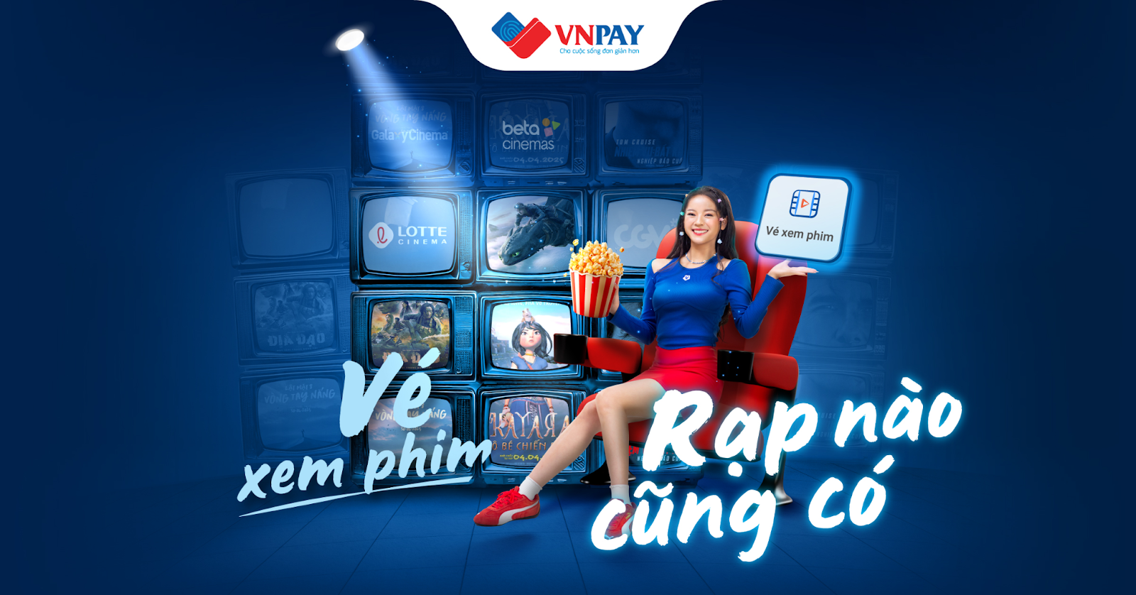 Tính năng “Đặt vé xem phim” trên ứng dụng VNPAY: Ưu điểm và cách đặt vé tiện lợi nhất
